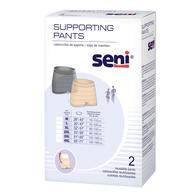 Seni Supporting Pants, nude/black, Case (16 2-pc packs; 32 total pcs)