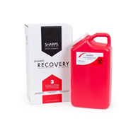 Sharps Recovery System Sharps Compliance 13000-008-Sharps Recovery System Mailback Sharps Container,