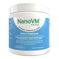 NanoVM 4 - 8 Years Solace Nutrition 1148-NanoVM 4-8 Years Pediatric Oral Supplement, 275-gram Can, P