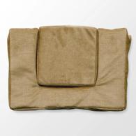 Tausi Horizontal Cushioned Pillow Case, Camel Color, THC1100