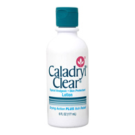 Caladryl Valeant Pharmaceuticals 30187546606-Caladryl Clear Skin Protectant Lotion, Anti-Itch & Anti