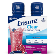 Abbott 56500 Ensure Therapeutic Nutrition, Blueberry Pomegranate, 10 oz Bottle (PK/3)
