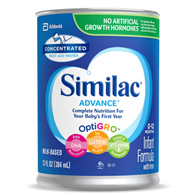 Similac Advance Abbott Nutrition 56973 Similac Advance Liquid Concentrate Infant Formula, 13 oz Can (EA/1)