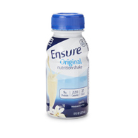 Abbott 57243 Ensure Original Nutrition Shake, Vanilla, 8 oz Bottle (PK/6)