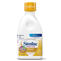 Similac NeoSure Abbott Nutrition 57455 Similac NeoSure Infant Formula, 32 oz Bottle Formula (CS/6)