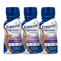 Abbott 64115 Ensure High Protein Shake, Chocolate, 8 oz Bottle