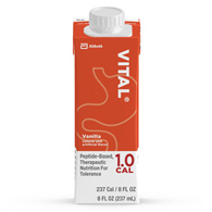 Abbott 64832 Vital 1.0 Cal Vanilla Peptide-Based Therapeutic Nutrition, 8 oz (EA/1)