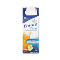 Abbott 64903 Ensure Clear Therapeutic Nutrition, Apple, 8 oz Carton (Case)