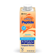 Abbott 66236 Vital Peptide 1.5 Vanilla Therapeutic Nutrition, 8 oz Carton (Case/24)