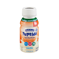 PediaSure Peptide 1.0 Cal Abbott Nutrition 67407-PediaSure Peptide 1.0 Cal Vanilla Pediatric Oral Supplement, 8 oz (EA/1)