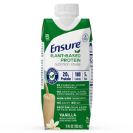 Abbott 67450 Ensure Plant Based Protein Nutrition Shake, Vanilla (Case)