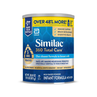 Similac 360 Total Care Abbott Nutrition 68654-Infant Formula Similac 360 Total Care Unflavored 30.8 oz Powder (EA/1)