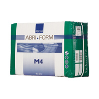 Abena 4163 Abri-Form Comfort Incontinence Briefs, Medium (BG/14)