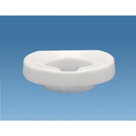 Ableware 725841000 2" Contoured Tall-Ette Elevated Toilet Seat
