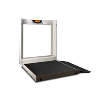 Accuro WCS100 ADA-Compliant Wheelchair Scale - 1000 lb (450 kg) Capacity