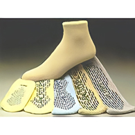 Care-Steps Alba Healthcare 80103-Care-Steps Single Tread Slipper Socks, Medium, Footwear (CS)