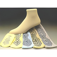 Alba Healthcare 80103 Care-Steps Slipper Socks - Adult - Light Blue (DZ/12)