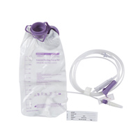 AMSure Amsino ENF1200K-Alcor AMSure Enteral Feeding Pump Bag Set, 1200 mL, Feeding Pump Bag Sets (CS/30)