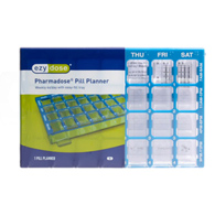 Pharmadose Locking Pill Planner Apothecary Products 91340-Pharmadose Locking Pill Planner 7-Day, Four Times a Day Pill (CT/6)