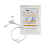 AMT Mini Classic Applied Medical 6-1222-AMT Right Angle Connector with Y-Port Adapter, Mini Classic, Nutritionals (BX/10)