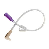 micro G-JET Applied Medical 8-1221-ISOSAF-Right Angle Single Enfit Feed Set with Twist Cap micro G-JET 12 in (EA/1)