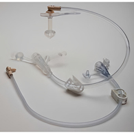 Mini ONE Applied Medical 8-2411-Mini One Straight Connector with Bolus Adapter, Purple, 24 in, Nutritionals (EA/1)