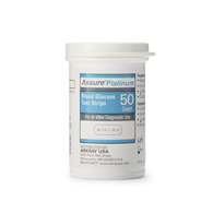 Assure Platinum Arkray USA 500050-Assure Platinum Blood Glucose Test Strips, Glucose Meter Test Strips (BX/50)