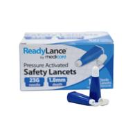 ReadyLance 805 Preloaded Safety Lancet for Blood Sugar Test, 23 Gauge (Box/100)