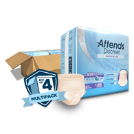 Attends ADUF40 Discreet Underwear-Female-XL-16/Bag