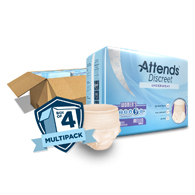 Attends ADUF Discreet Underwear-Female-Pack Quantities