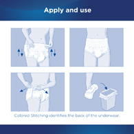 Attends ADUF Discreet Underwear-Female-Pack Quantities