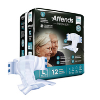 Attends Premier Attends Healthcare ALI-BR30-Attends Premier Briefs, Large (BG/12)