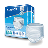 Attends Attends Healthcare APP0740-Attends Advanced Underwear, X-Large, Underwear (BG)
