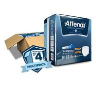 Attends APPNT40 Overnight Protective Underwear-XL-48/Case