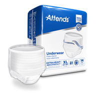 Attends Attends Healthcare APV40-Attends Care Moderate Absorbent Underwear, Extra Large, Underwear (BG/14)