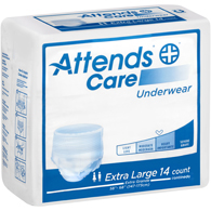 Attends APV40 Regular Absorbency Underwear-XL-56/Case