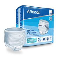 Attends Bariatric Attends Healthcare AU50-Attends Bariatric Protective Underwear, 2Extra Large, Underwear (BG/12)