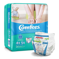 Comfees Attends Healthcare CMF-B4-Comfees Training Pants, 12-Hour Protection, Male Toddler, 4T-5T, Over 38 lb, Briefs (BG/19)