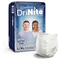 Comfees DriNite Juniors Attends Healthcare CMF-YLXL-Comfees DriNite Juniors Absorbent Underwear, Large/Extra Large (BG/13)