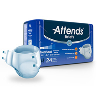 Attends Attends Healthcare DD10-Attends Briefs Youth/Small, Adult Briefs & Protective Undergarments (BG/24)