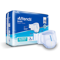 Attends Attends Healthcare DDC30-Attends Advanced Briefs, Large, Briefs & Diapers (BG)