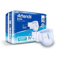 Attends Attends Healthcare DDC40-Attends Advanced Briefs, X-Large, Briefs & Diapers (BG)