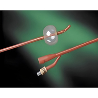 Bardex Lubricath Bard 0102L14-Bardex Lubricath Foley Catheter, 14 Fr, Medium, Coude Tip, Indwelling Catheters (CS/12)