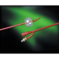 Bardex Lubricath Bard 0102L18-Bardex Lubricath Foley Catheter, 18 Fr, Medium, Coude Tip, Indwelling (CS/12)