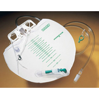 Bard 153509-Bard Urinary Drain Bag with Anti-Reflux, 2 Hook, 4000 mL, Bags & Meter Bags