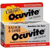 Ocuvite Bausch & Lomb 24208038762-Ocuvite Multivitamin Supplement, Vitamins & Minerals (BT)