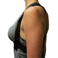 baX-u BAX003W Posture Support and Correction-Large-White