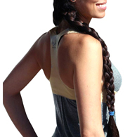 baX-u BAX004N Posture Support and Correction-Extra Large-Nude