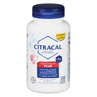 Citracal Max Bayer 01650053505-Citracal Max Calcium/Vitamin D Joint Health Supplement, Vitamins & Minerals (BT/120)