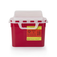 BD 305426 Sharps Container, 5.4 qt, Red (EA/1)